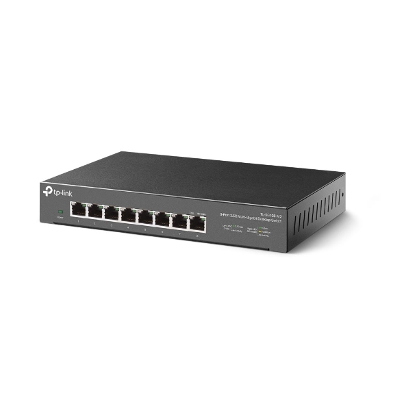 Switch para escritorio de 8 puertos 2.5Gbps