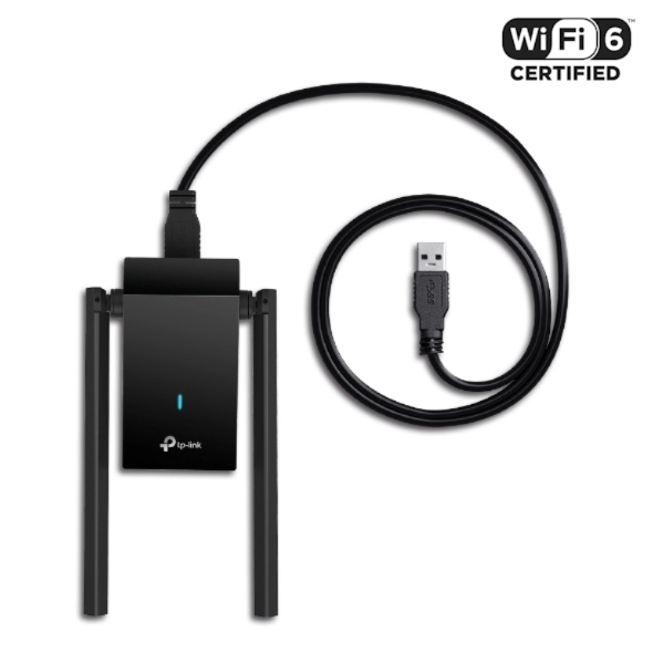 AX1800 Drahtloser USB-Adapter mit zwei Antennen und hoher Verstärkung