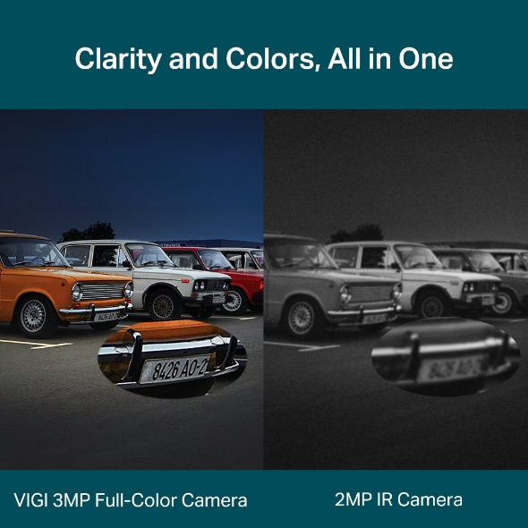 VIGI 3MP Outdoor Full-Color Bullet Network Camera 4