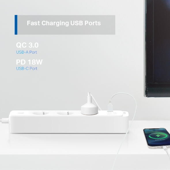 Multiprise connectée WiFi 4