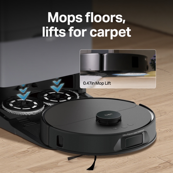 Robot Vacuum and Mop with Advanced Self-Cleaning Dock 5