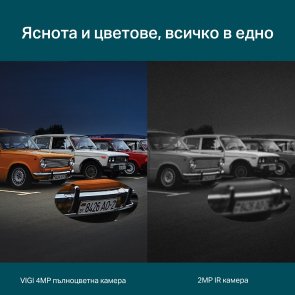 VIGI 4MP пълноцветна куполна мрежова камера 6