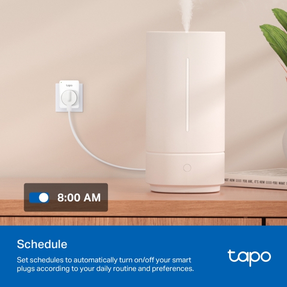Mini prise connectée WiFi, suivi de consommation 4