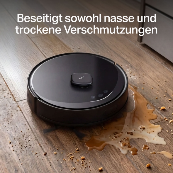 Saugroboter mit Wischfunktion und automatischer Absaugstation 5