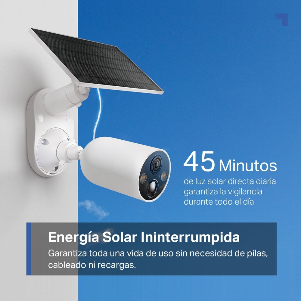 Cámara de Vigilancia Wi-Fi con Batería y Panel Solar 8