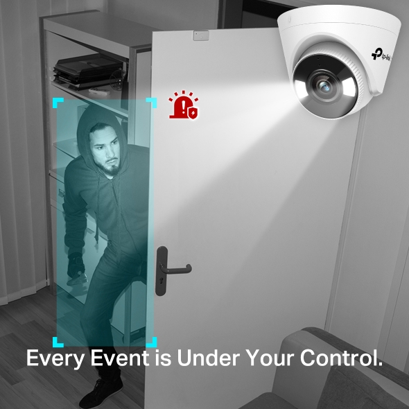 VIGI 4MP Full-Color Wi-Fi Turret Network Camera 4