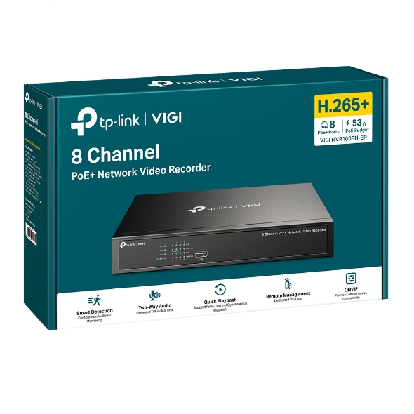 VIGI 8 Channel PoE+ Network Video Recorder 5