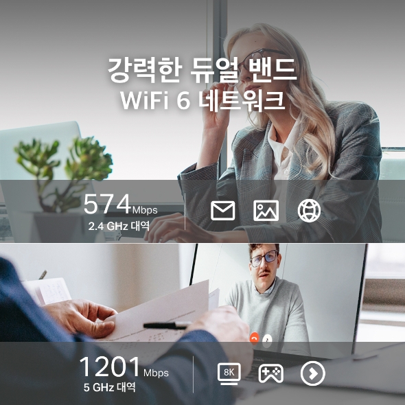 AX1800 하이 게인 USB 무선 랜카드 5