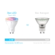 Bec LED Wi-Fi Smart GU10 Multicolor cu reglarea temperaturii și intensității 7
