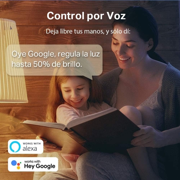 Bombilla LED Inteligente RGB Multicolor 4