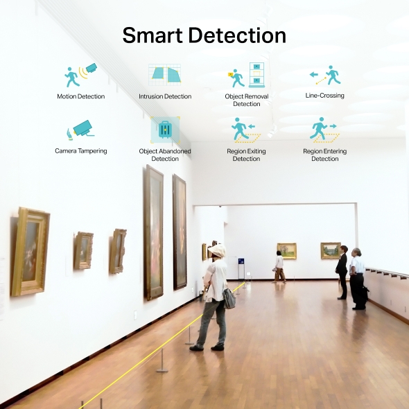 VIGI 4MP Full-Color Wi-Fi Turret Network Camera 5