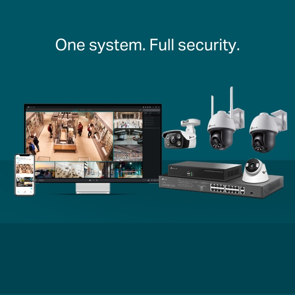 VIGI 4MP Outdoor Full-Colour Wi-Fi Pan Tilt Network Camera 7