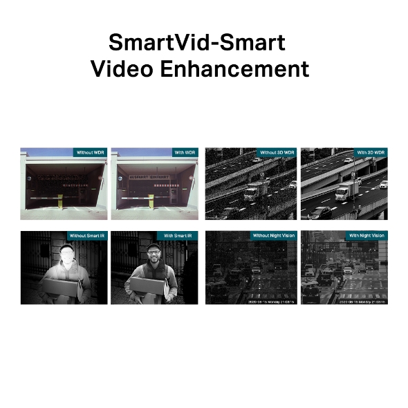 VIGI 3MP Outdoor Full-Color Bullet Network Camera 8