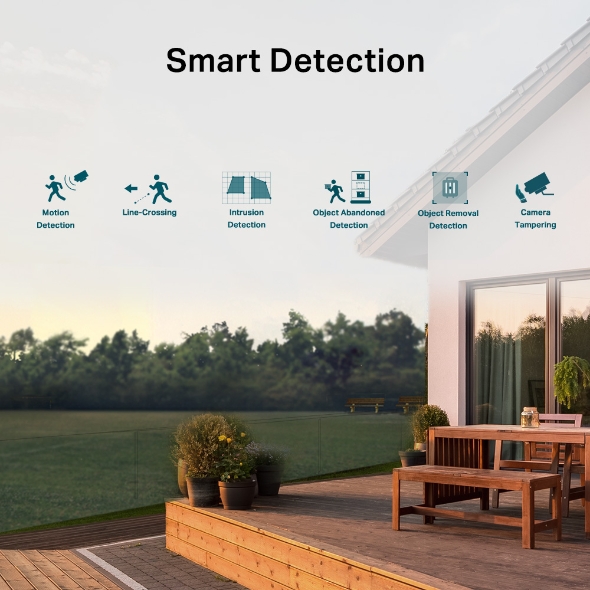 VIGI 4MP Outdoor Full-Color Pan Tilt Network Camera 8