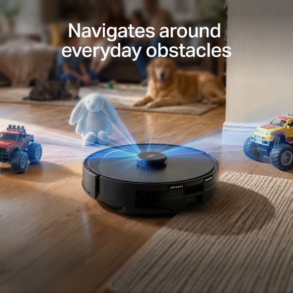 Robot Vacuum & Mop + Compact Auto-Empty Dock 7