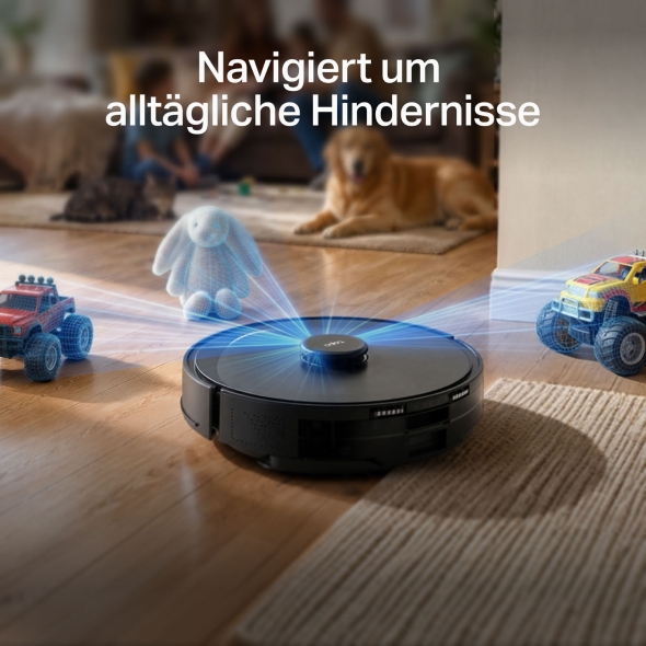 Saugroboter mit Wischfunktion und automatischer Absaugstation 8