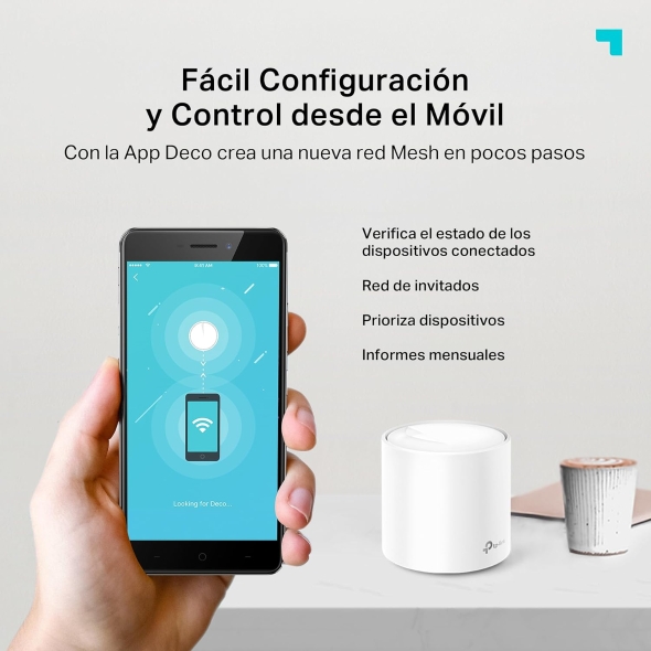 Sistema Wi-Fi 6 Mesh AX1800 para todo tu hogar 5
