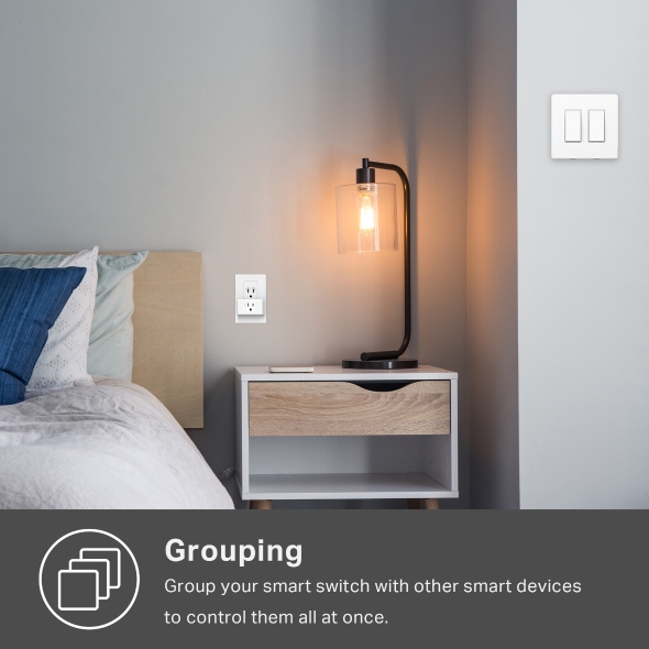 Kasa Smart Wi-Fi Light Switch, Single Pole 8