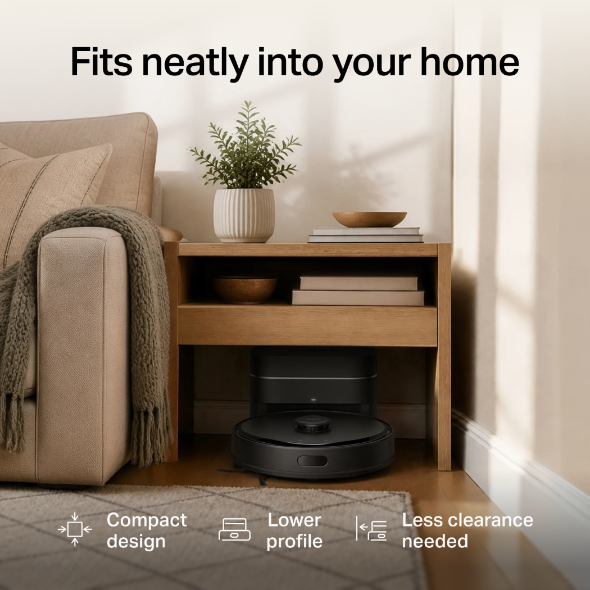 Robot Vacuum & Mop + Compact Auto-Empty Dock 8