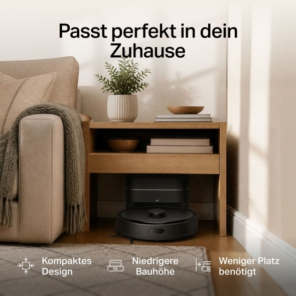 Saugroboter mit Wischfunktion und automatischer Absaugstation 9