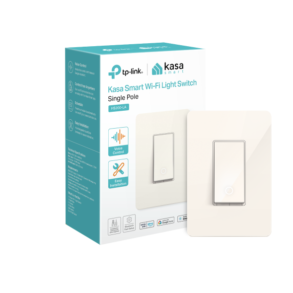 Kasa Smart Wi-Fi Light Switch, Single Pole 9