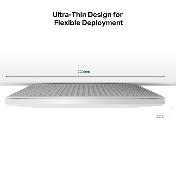 BE9300 Ceiling Mount Tri-Band Wi-Fi 7 Access Point