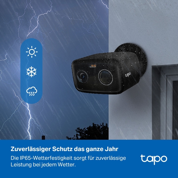 Tapo solarbetriebenes Sicherheitskamera-Kit 5