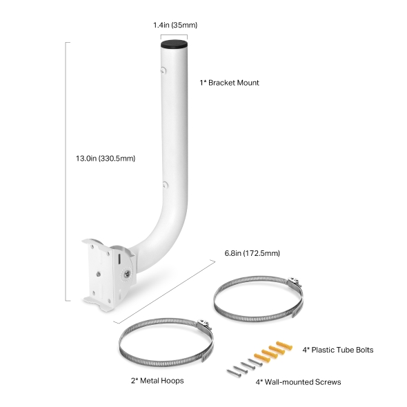 Pole/Wall Mount Kit for Outdoor Access Point 2
