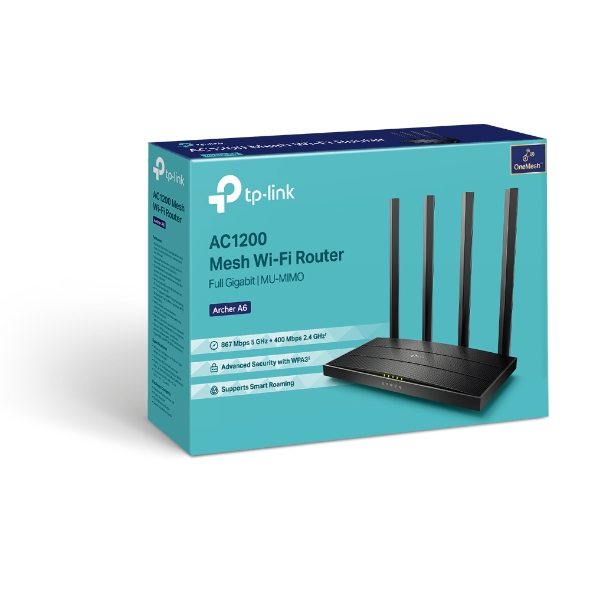 Archer A6 | AC1200 Wireless MU-MIMO Gigabit Router | TP-Link Canada