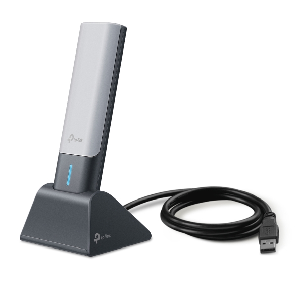 Dwupasmowa, bezprzewodowa karta sieciowa USB dużego zasięgu, AX3000