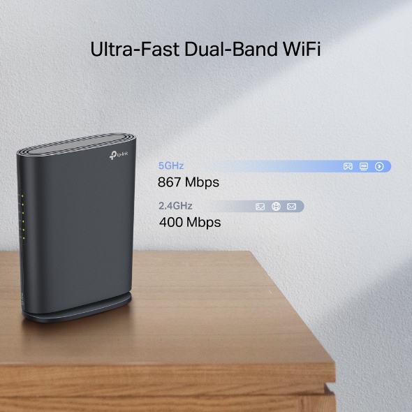 AC1200 MU-MIMO Wi-Fi Router 6
