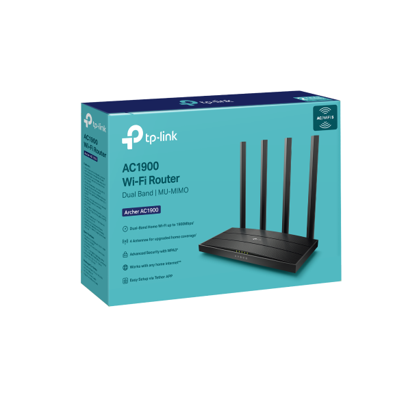 AC1900 Wireless MU-MIMO Wi-Fi 5 Router 4