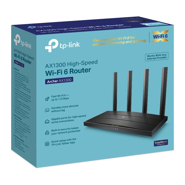 AX1300 Gigabit Wi-Fi 6 Router 9