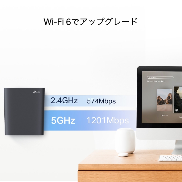 AX1800 デュアルバンドWi-Fi 6ルーター 4
