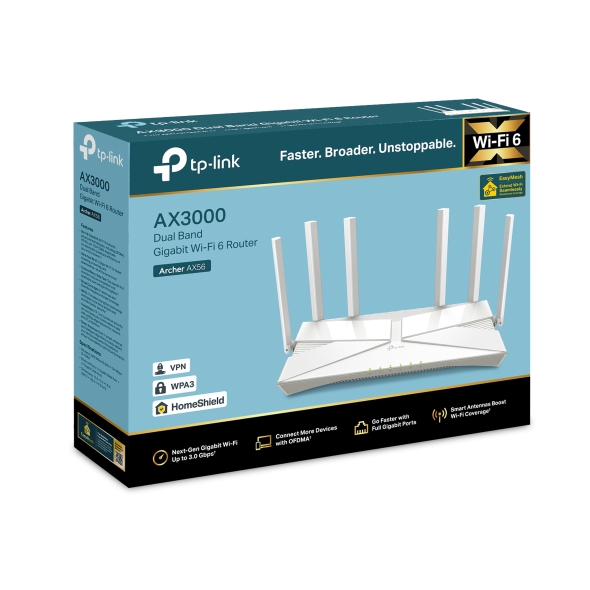AX3000 Gigabit Wi-Fi 6 Router 10
