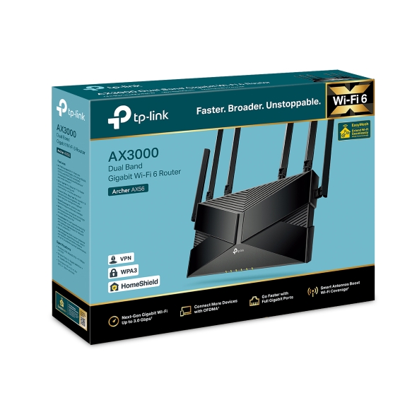 AX3000 Gigabit Wi-Fi 6 Router 10
