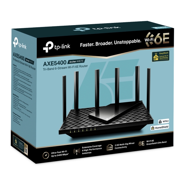 AXE5400 Tri-Band Gigabit Wi-Fi 6E Router 13