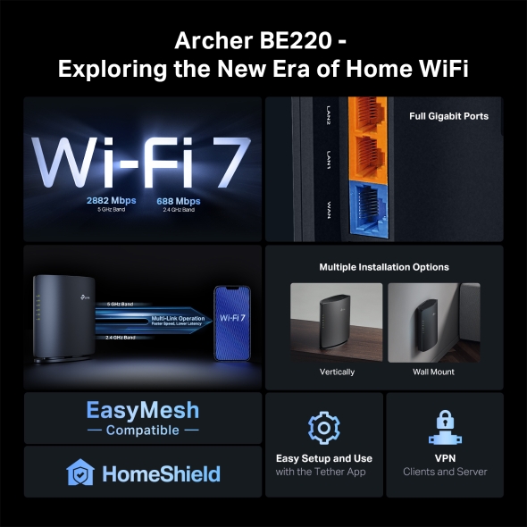 BE3600 Dual-Band Wi-Fi 7 Router 4