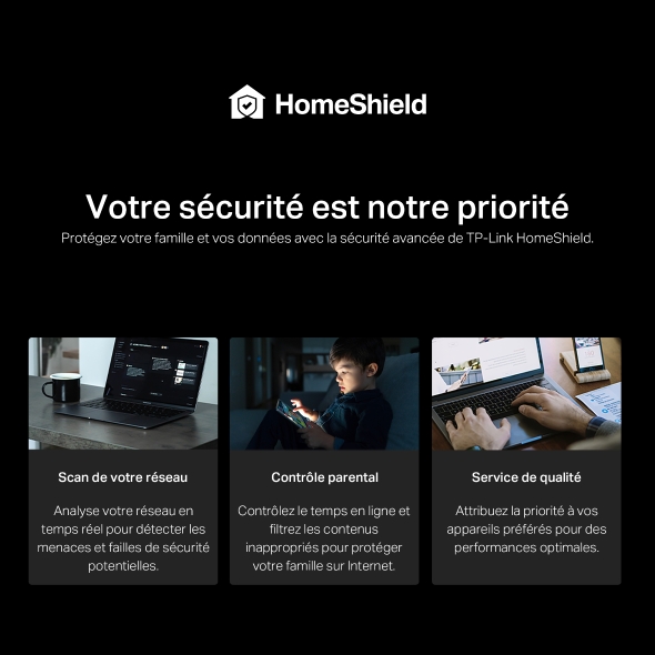 Routeur WiFi 7 BE3600 bi-bande 8