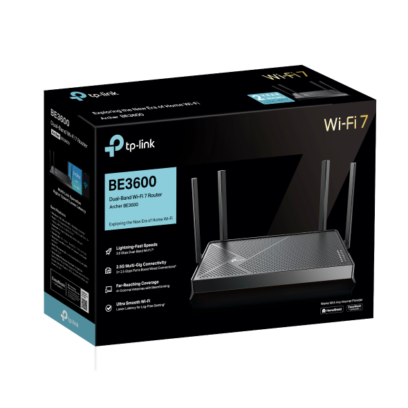 Archer BE3600 | Dwupasmowy router Wi-Fi 7 BE3600 | TP-Link