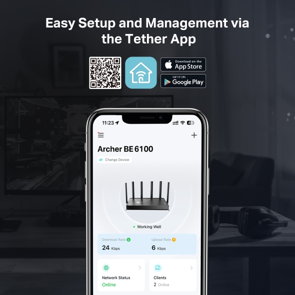 BE6100 Dual-Band Wi-Fi 7 Router 8