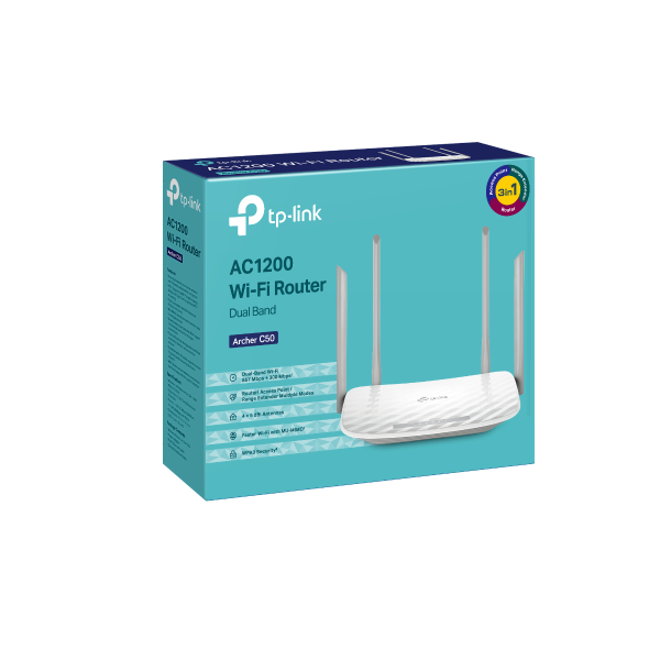 Archer C50 | AC1200 Wireless Dual Band Router | TP-Link Canada