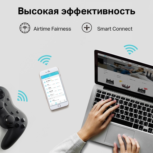 AC1900 Беспроводной двухдиапазонный гигабитный MU-MIMO маршрутизатор 7