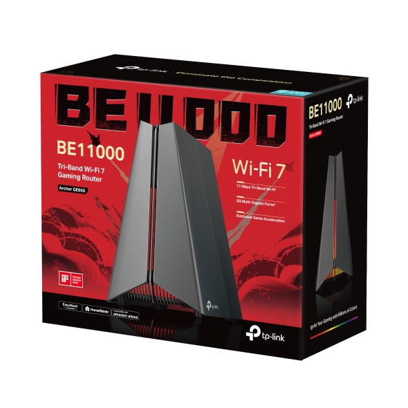 BE11000 Tri-Band Wi-Fi 7 Gaming Router 6