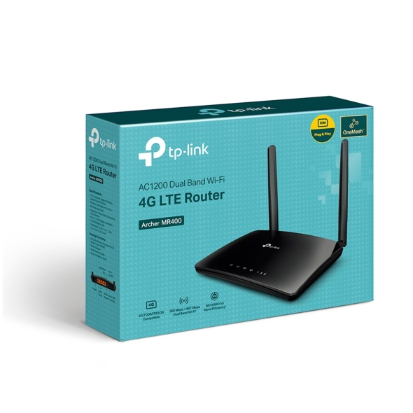 Двухдиапазонный роутер Wi‑Fi AC1200 с поддержкой 4G LTE 4