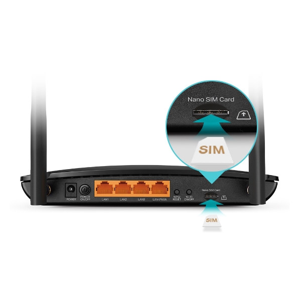 Router 4G+ Cat6 Wireless Dual Band AC1200 6