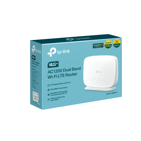 4G+ Cat6 AC1200 Wireless Dual  Band Gigabit Router 8