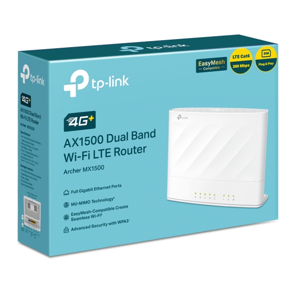 4G+ AX1500 Dual Band Wi-Fi LTE Router 9
