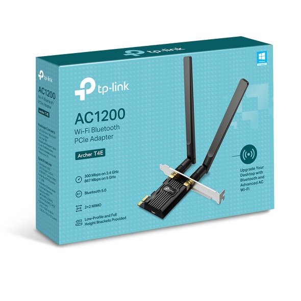 AC1200 Wireless Wi-Fi Bluetooth PCIe Adapter 4