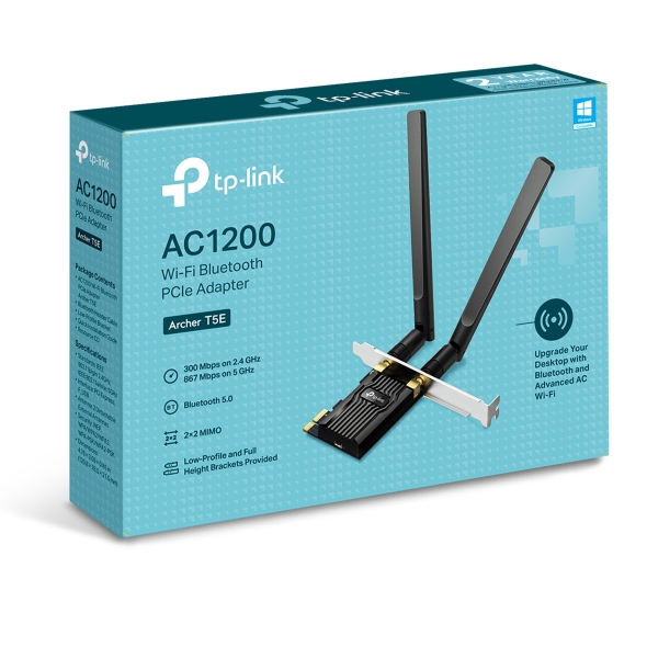 AC1200 Wi-Fi Bluetooth 5.0 PCIe Adapter 7